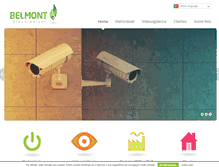 Tablet Screenshot of belmont-electronics.com